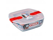 Pyrex Cook & Heat Dish with Lid (1.0L / 20 x 17 x 6cm)